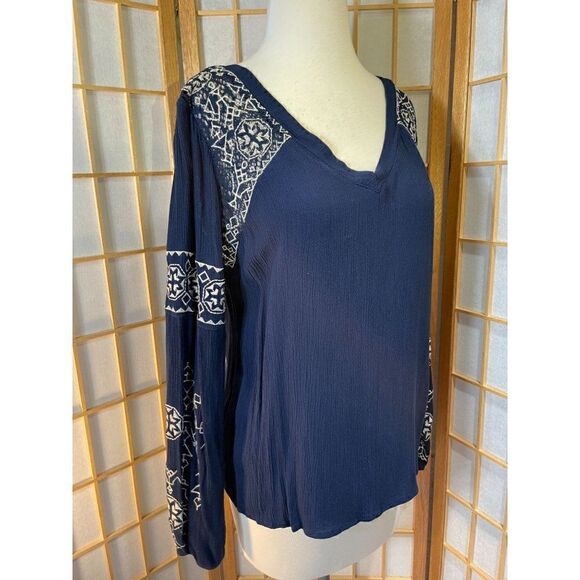 Francesca's Miami Med Boho Blouse - Picture 15 of 16